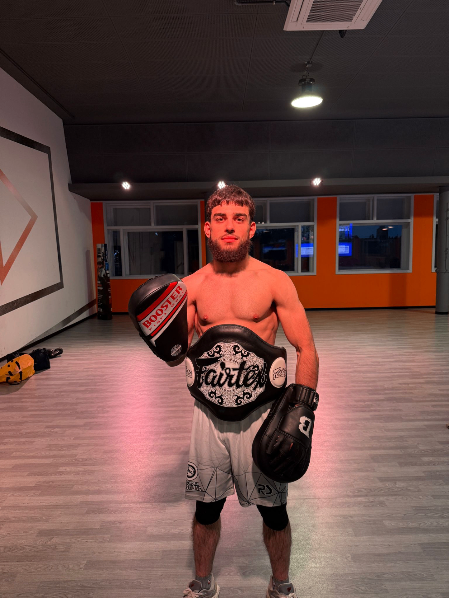 Champion with Fairtex belt